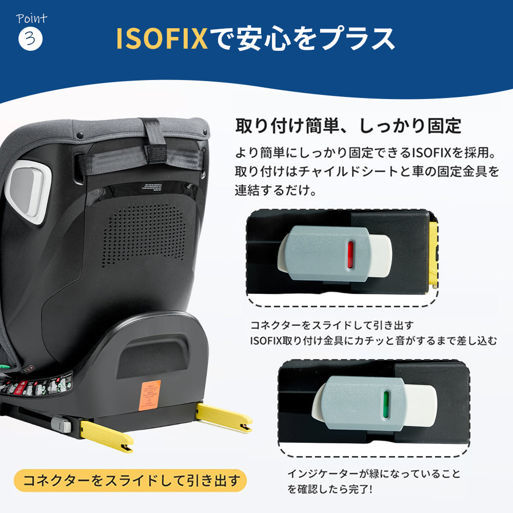 HZDMJ チャイルドシート ISOFIX固定 R129適合 i-size 新生児から12歳 HZDMJ チャイルドシート ISOFIX固定 R129適合 i-size 新生児から12歳